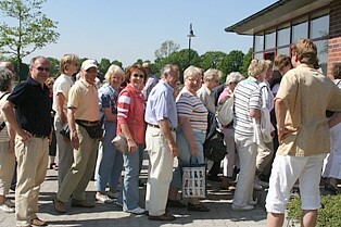 Fahradtour der Norderstedter Mitglieder nach Ellerau, Mai 2007
