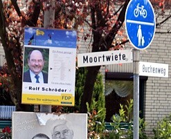 Schilderwald am Buchenweg