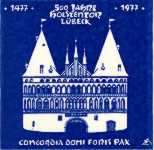 Lübecker Blaugrundkachel Original Alfred Evers